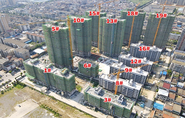 美好向前，家境渐成丨西城名苑7月工程进度播报