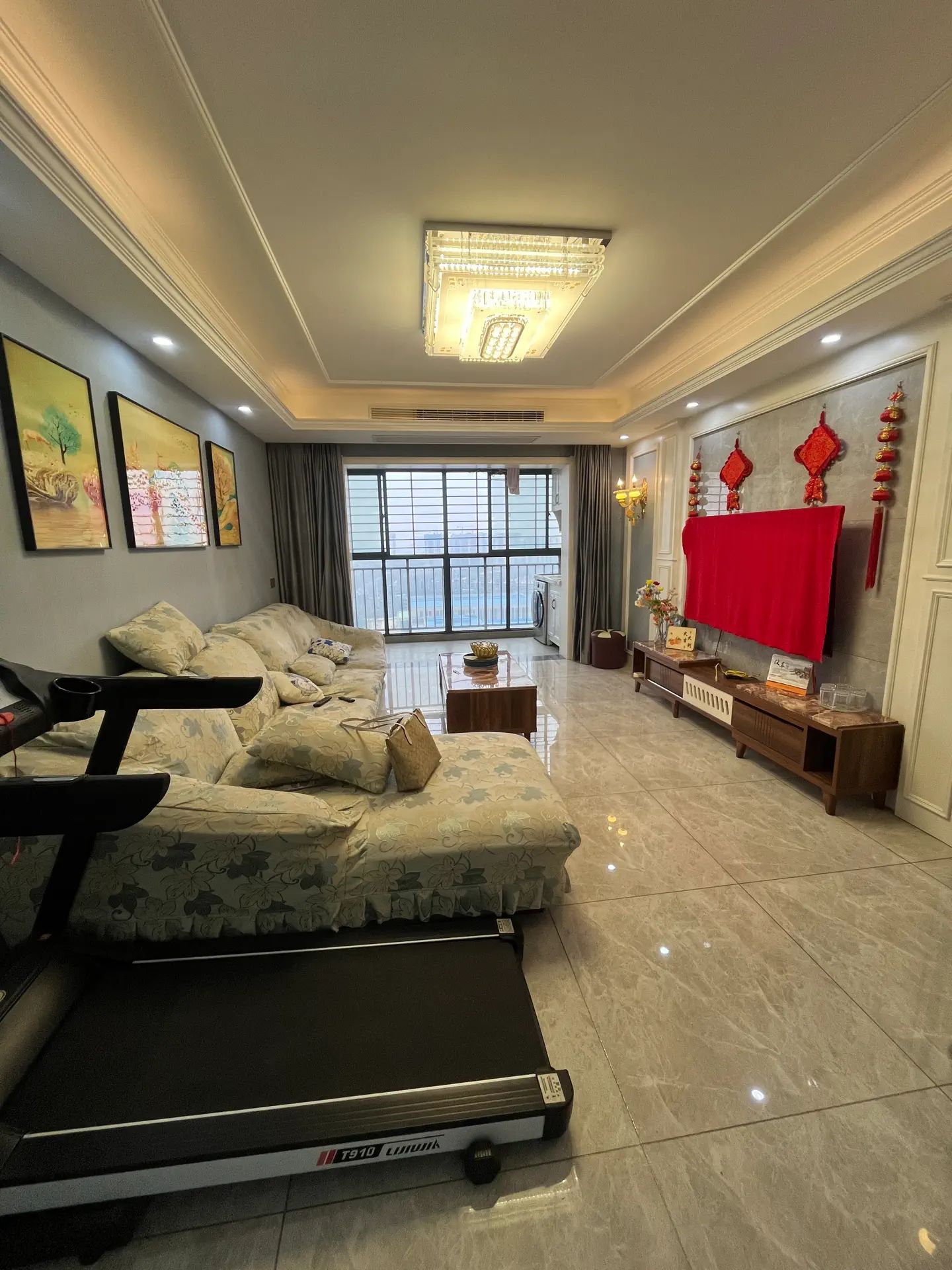 城南，森林国际城，精装四房两卫，9成新精装，好楼层，证满二