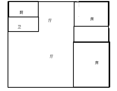 仙下河旁边康湾一品毛坯大两房视野开阔采光好
