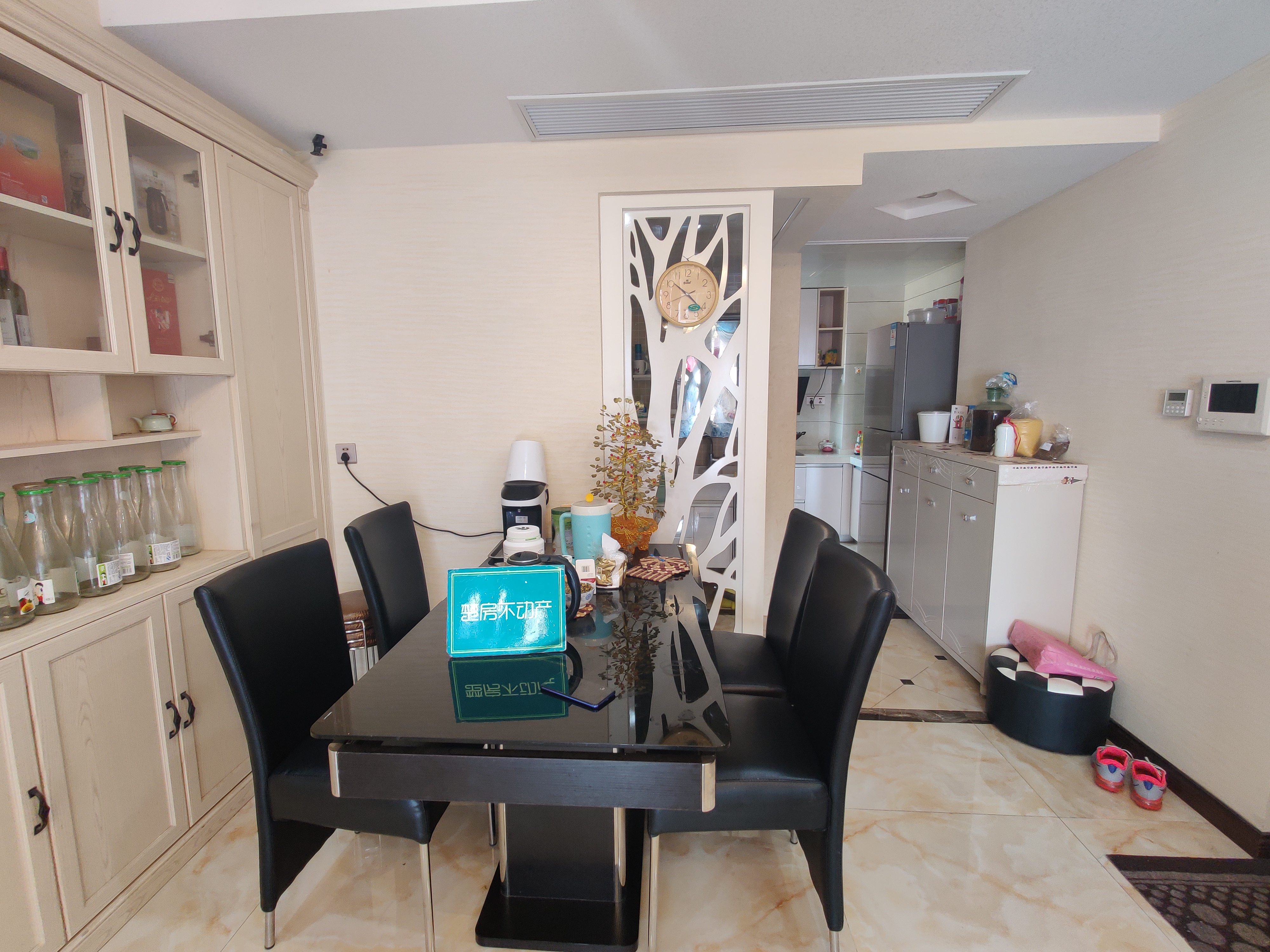 和合国际全屋中央空调全新装修三房两卫家私全送带车位小区人车分流