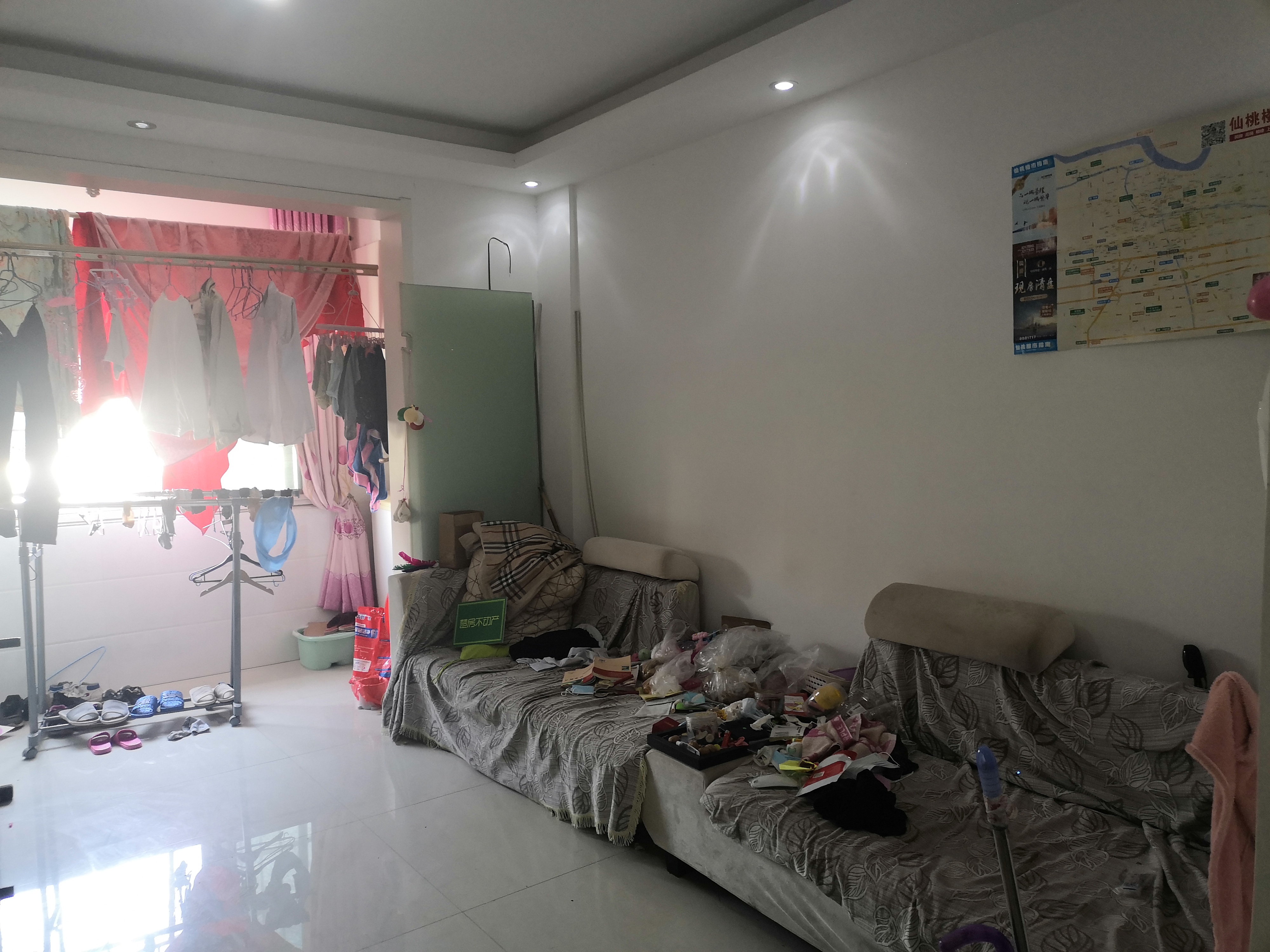 汉江路义星花园带装修三室两厅两卫阳台视野好