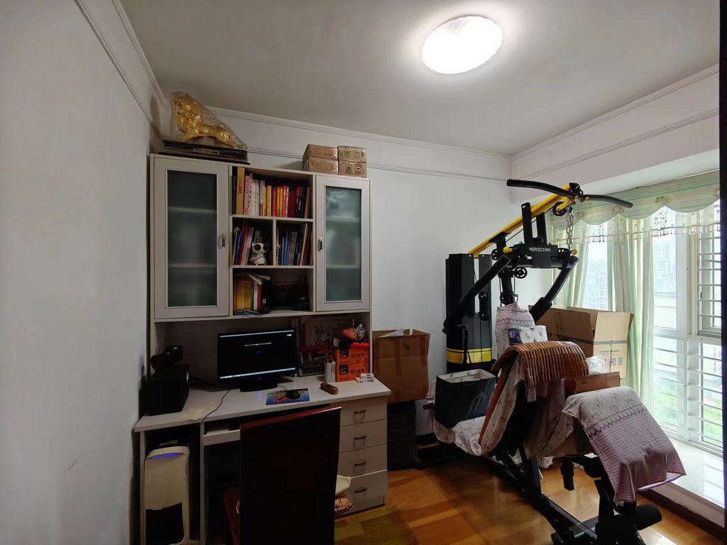 城南福星城精装三房，全屋中央空调，品牌装修，储物间，送子母车位