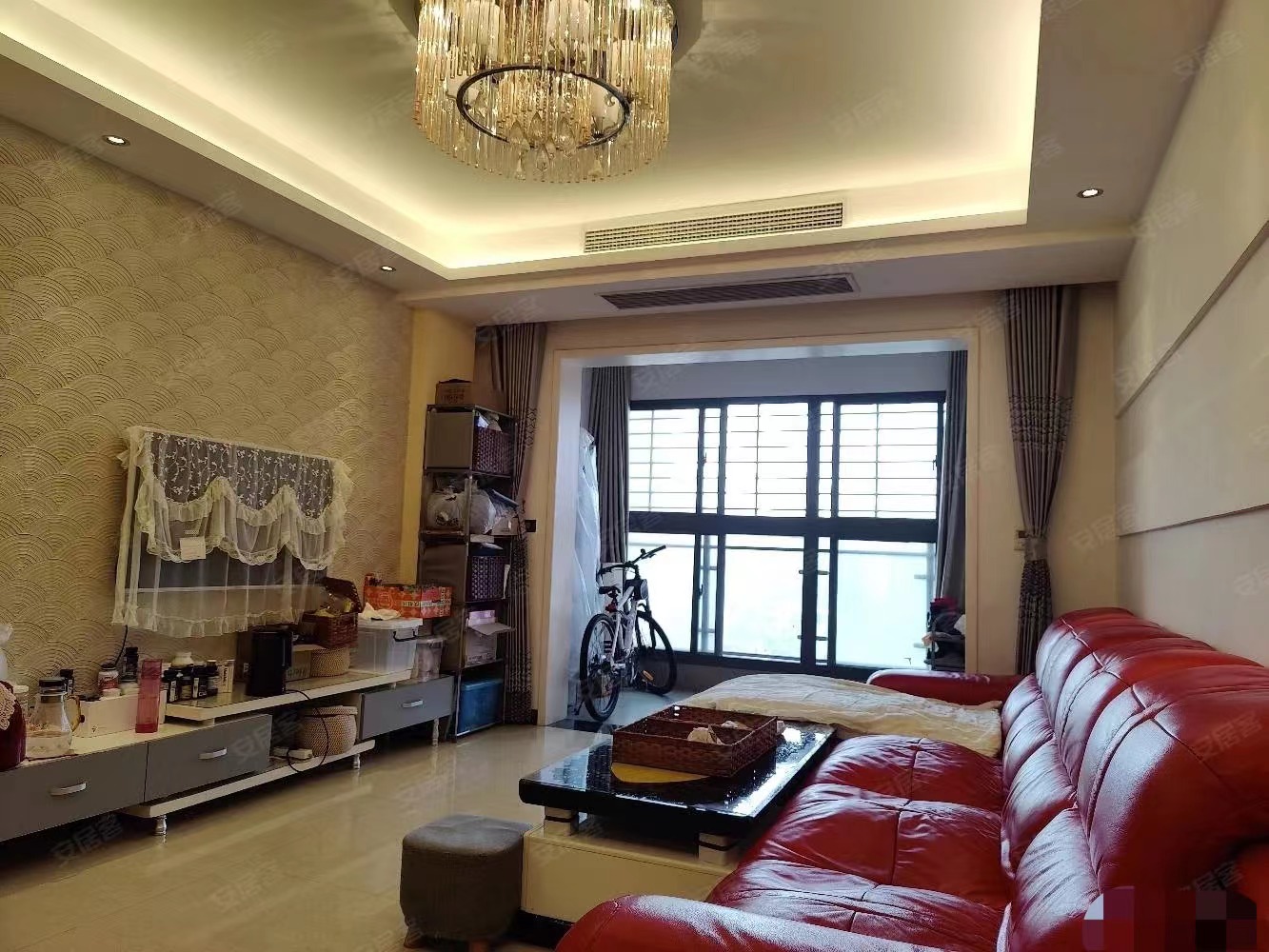 6，诚心出售，福星城，精装两房，中间楼层，全天采光全屋品牌家具家电，证满二