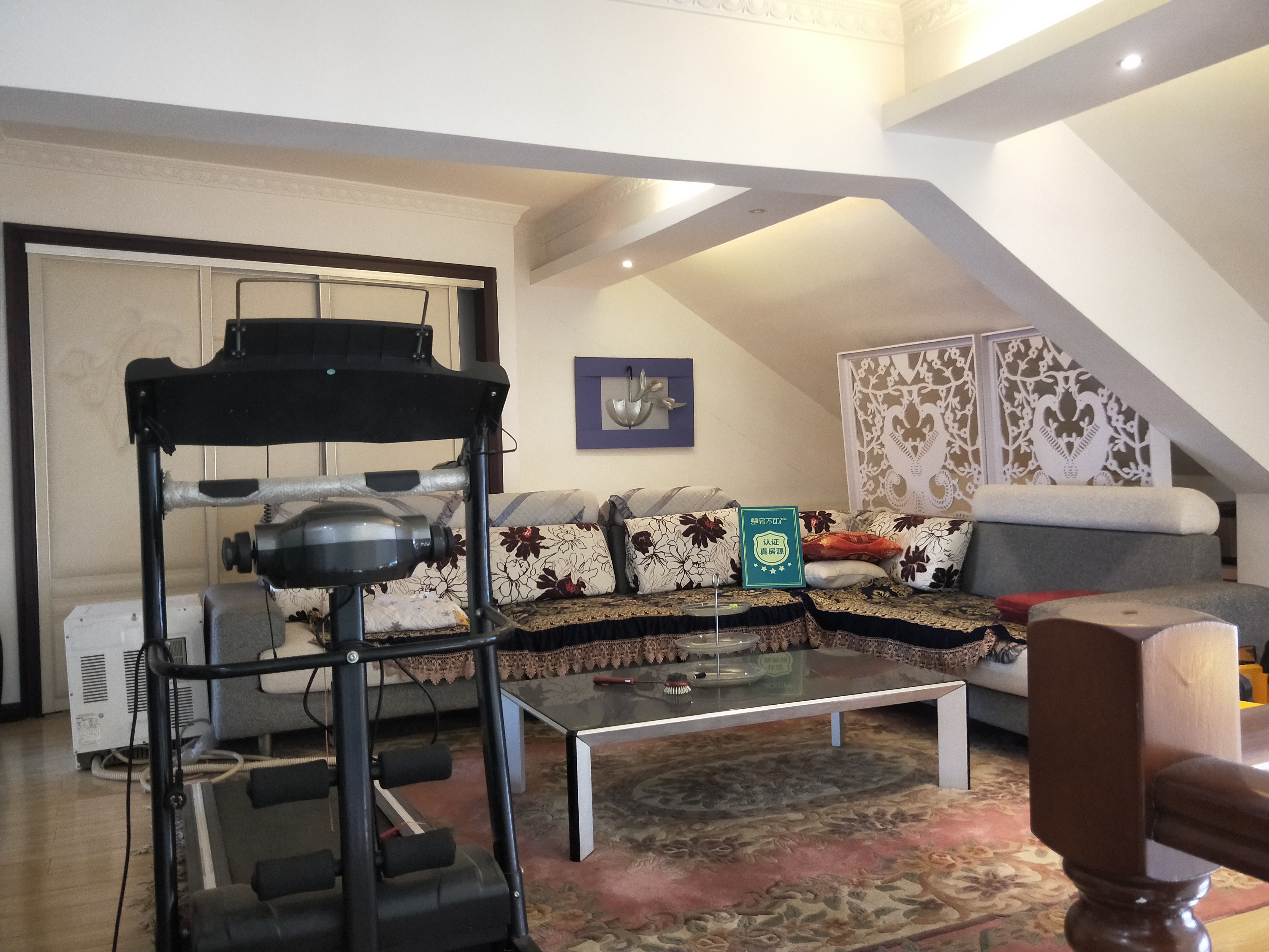 金诚花园精装复式全屋品牌家电南北双阳台周边配套成熟看房方便