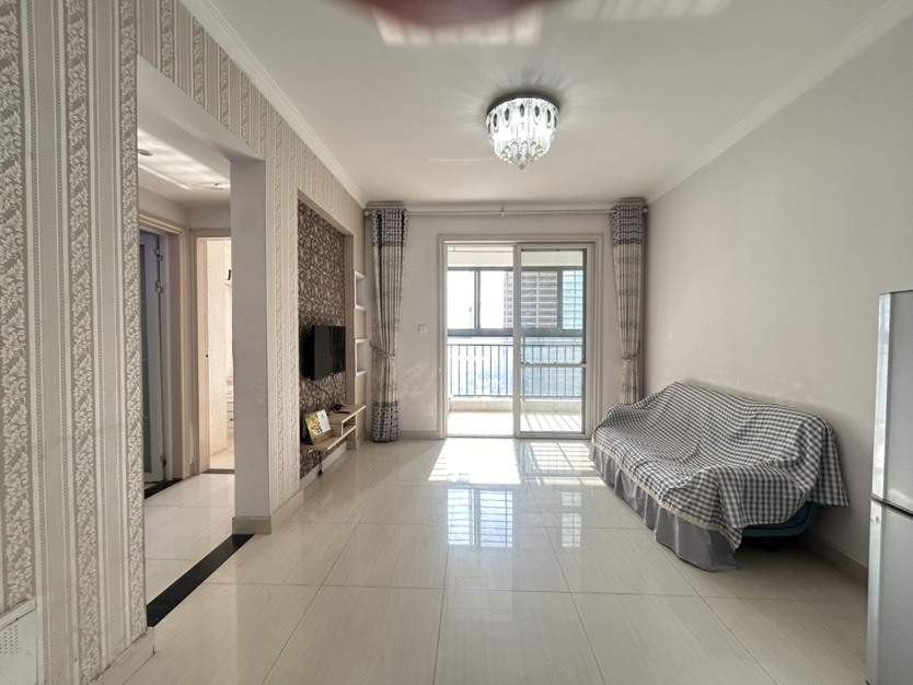 翰林公馆2室2厅1卫 精装修 家具家电齐全，拎包即住！