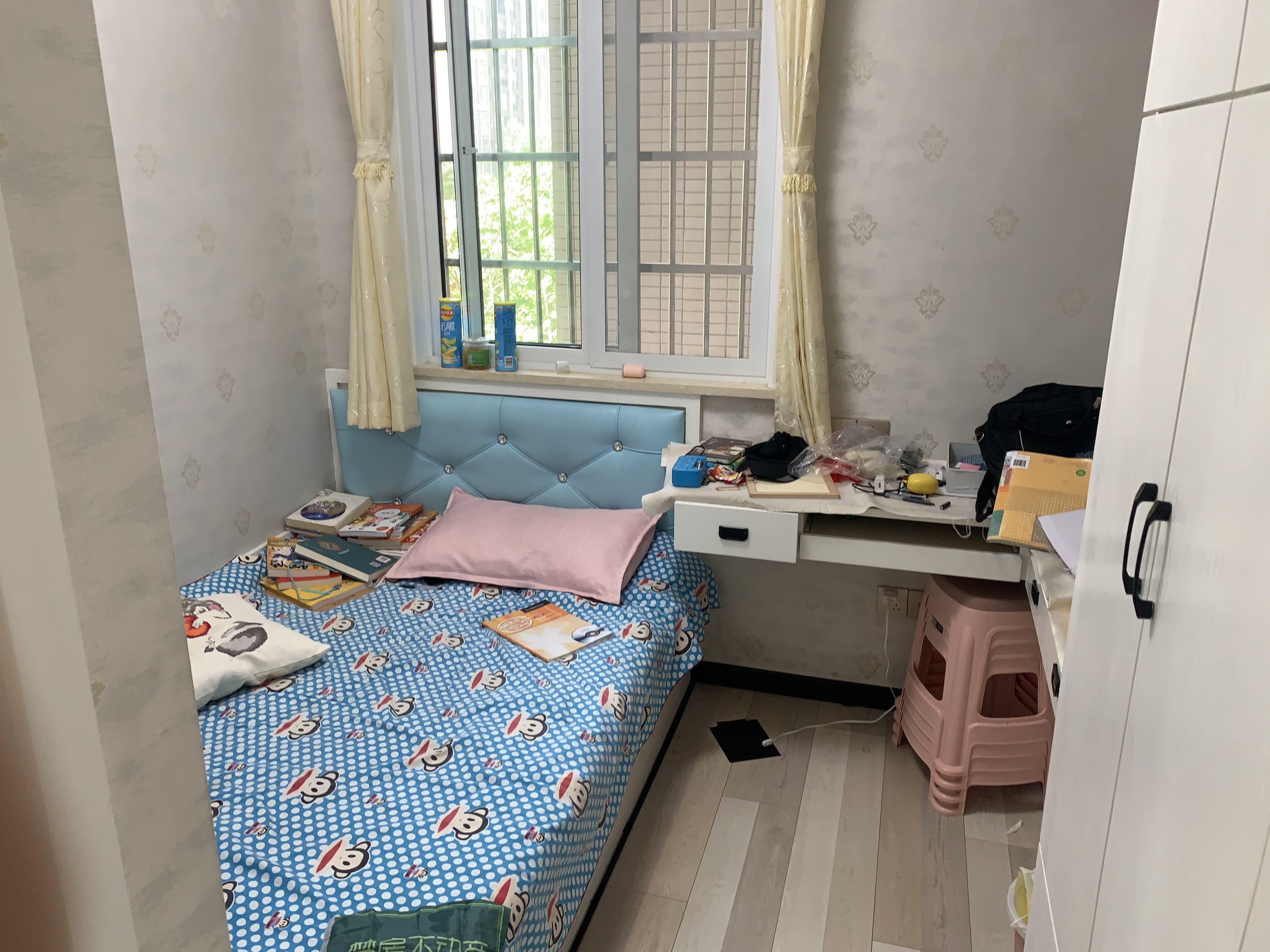 和合国际城精小三房 前面没遮挡采光 好