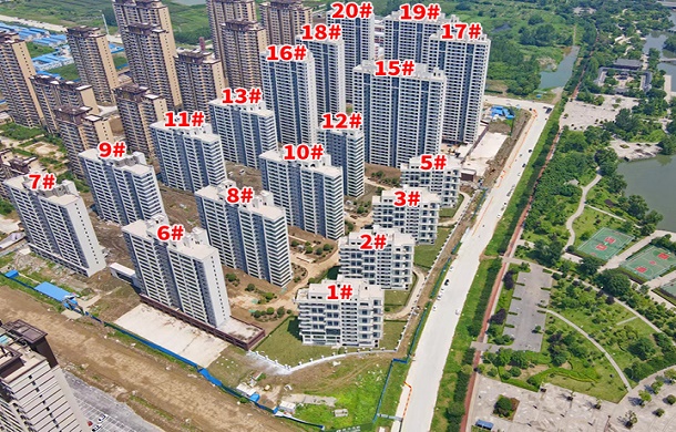 夏花绚烂，万物峥嵘丨蓝天花园六月工程进度播报