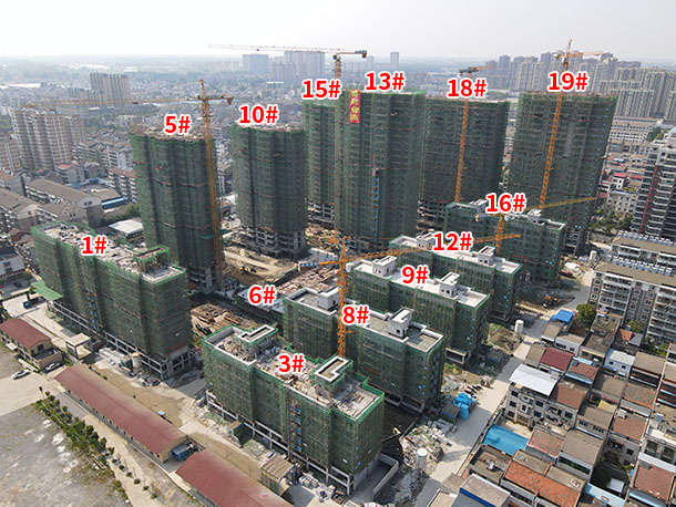 忽而初夏，绿意渐浓丨西城名苑5月工程进度播报