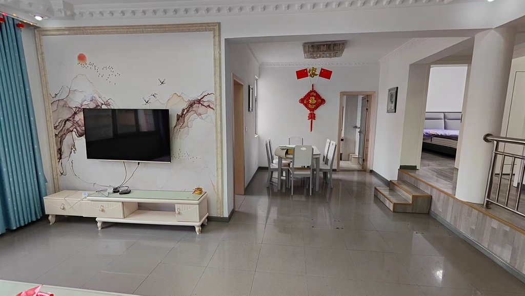 复州花园精装三房老证房子重新装修了的看房约