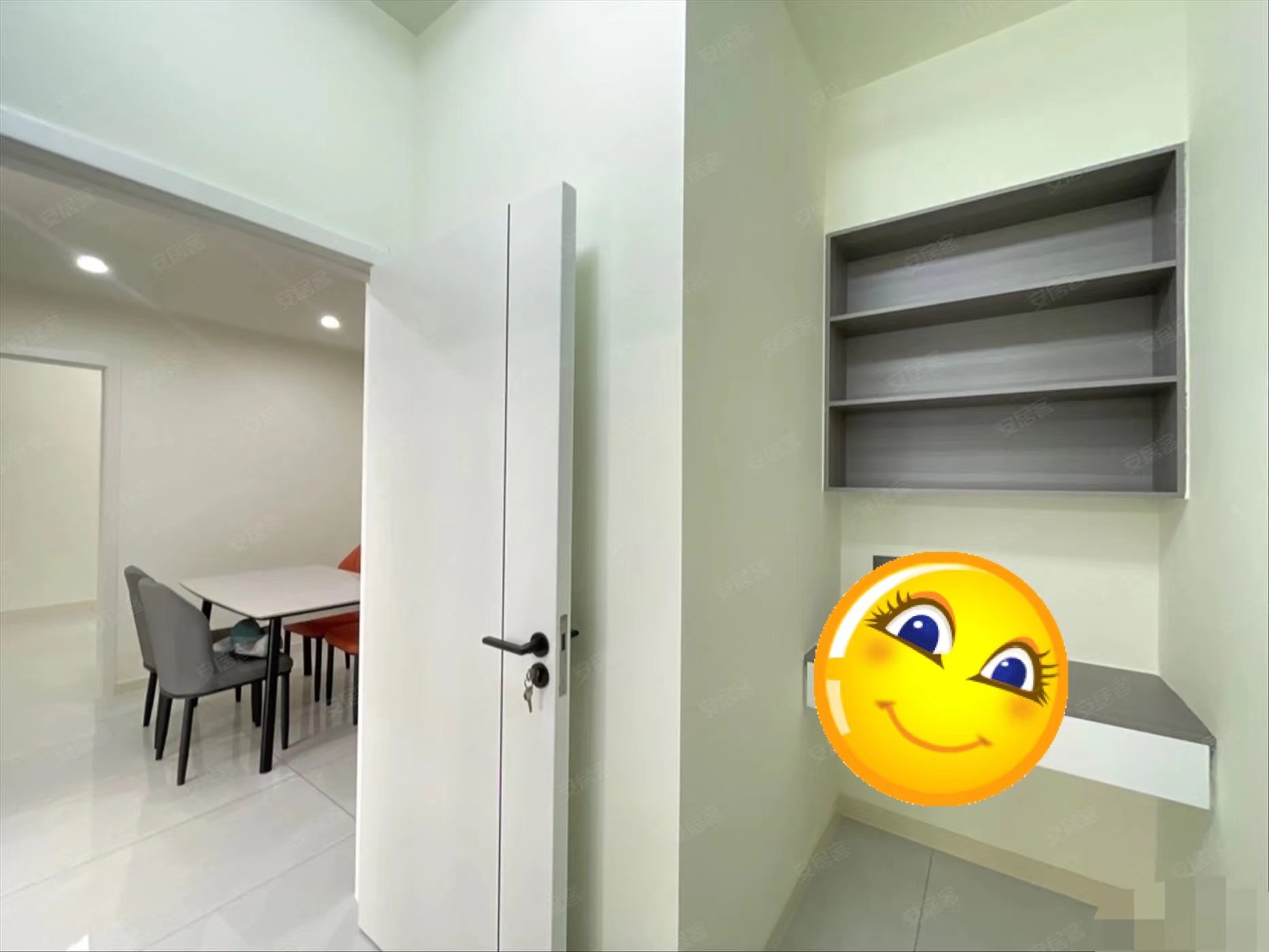 46，捡漏，全新装修三房，队口仙桃xiao学风和日丽三中，证件满两年，电梯中间楼层