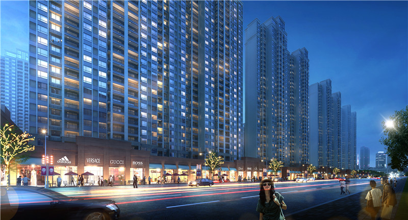 沔阳理想城立面图