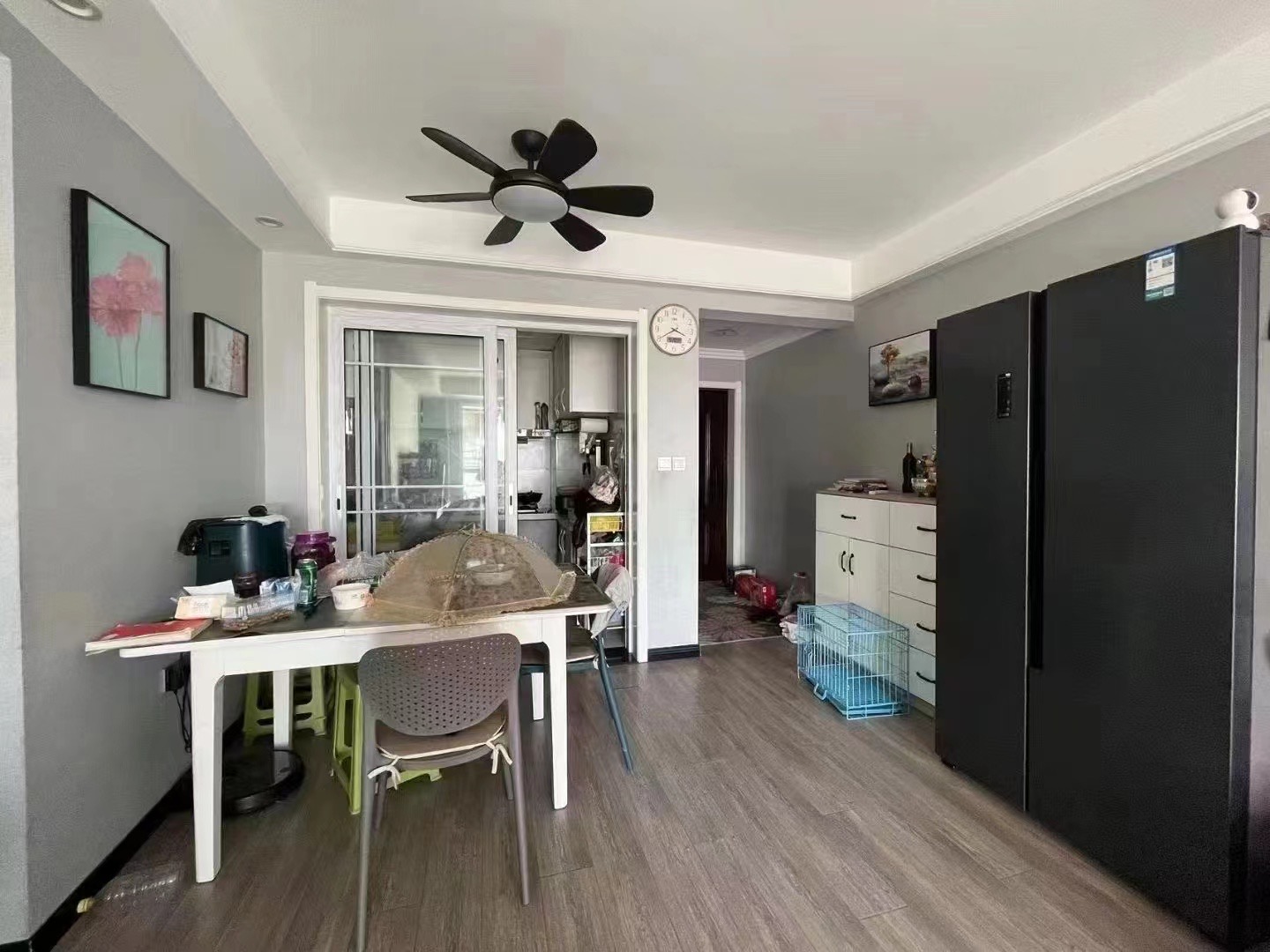 吾悦旁，电梯小高层，荣怀，精装三房二卫，证件满二。采光好，好楼层