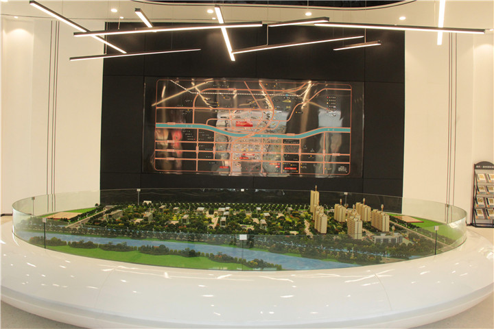 现代·森林国际城|天门营销中心开放在即 实景沙盘抢先看