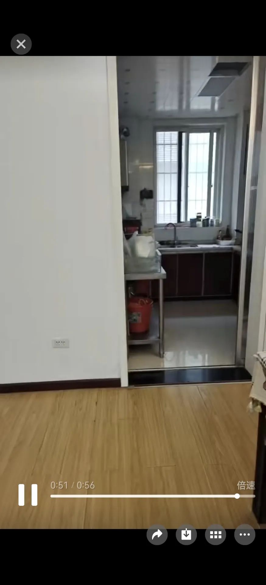 捡漏，城南，架空2楼，精装大三房，南北通透，