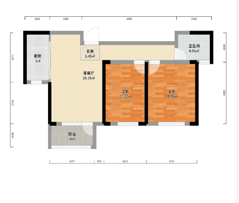 满庭春精装两房装修的基本未住对面直接读仙桃 