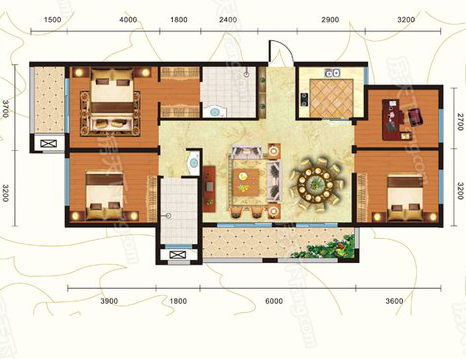 绿地香格里拉，小区环境好，大阳台。保养新，看房方便，拎包入住