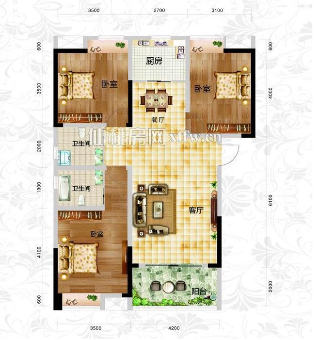 城南沔阳公馆步梯精装大三房楼层好业主诚意出售