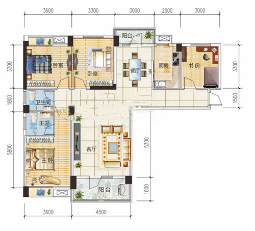 漫城林语毛坯四房南北双阳台采光好业主诚意卖