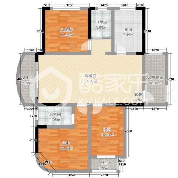 御台公馆证件在手装修很新三房两卫老证可以贷款品质小区