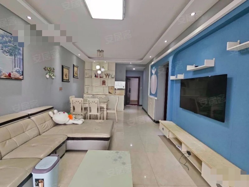 365，亏本急售，元泰三中旁，精装2房2卫，中间楼层11楼，月供2000入住，以租养贷，书包房，