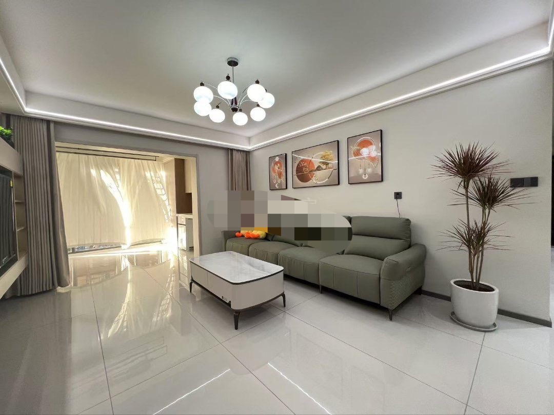 捡漏，满庭春，全新精装，供暖三房，一天未住，南北双阳台，边户，单价5400，证满二