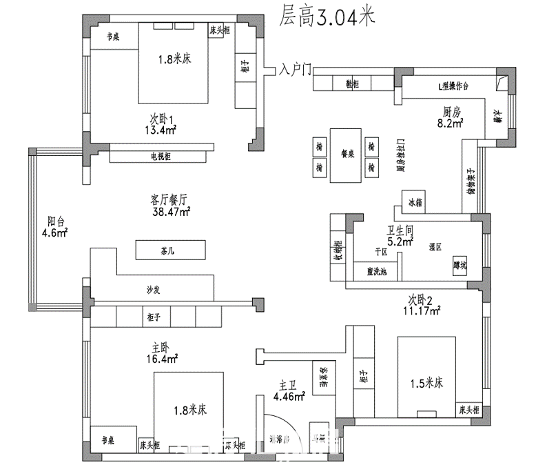 仙桃市人民医院对面骑尾社区电梯房出售