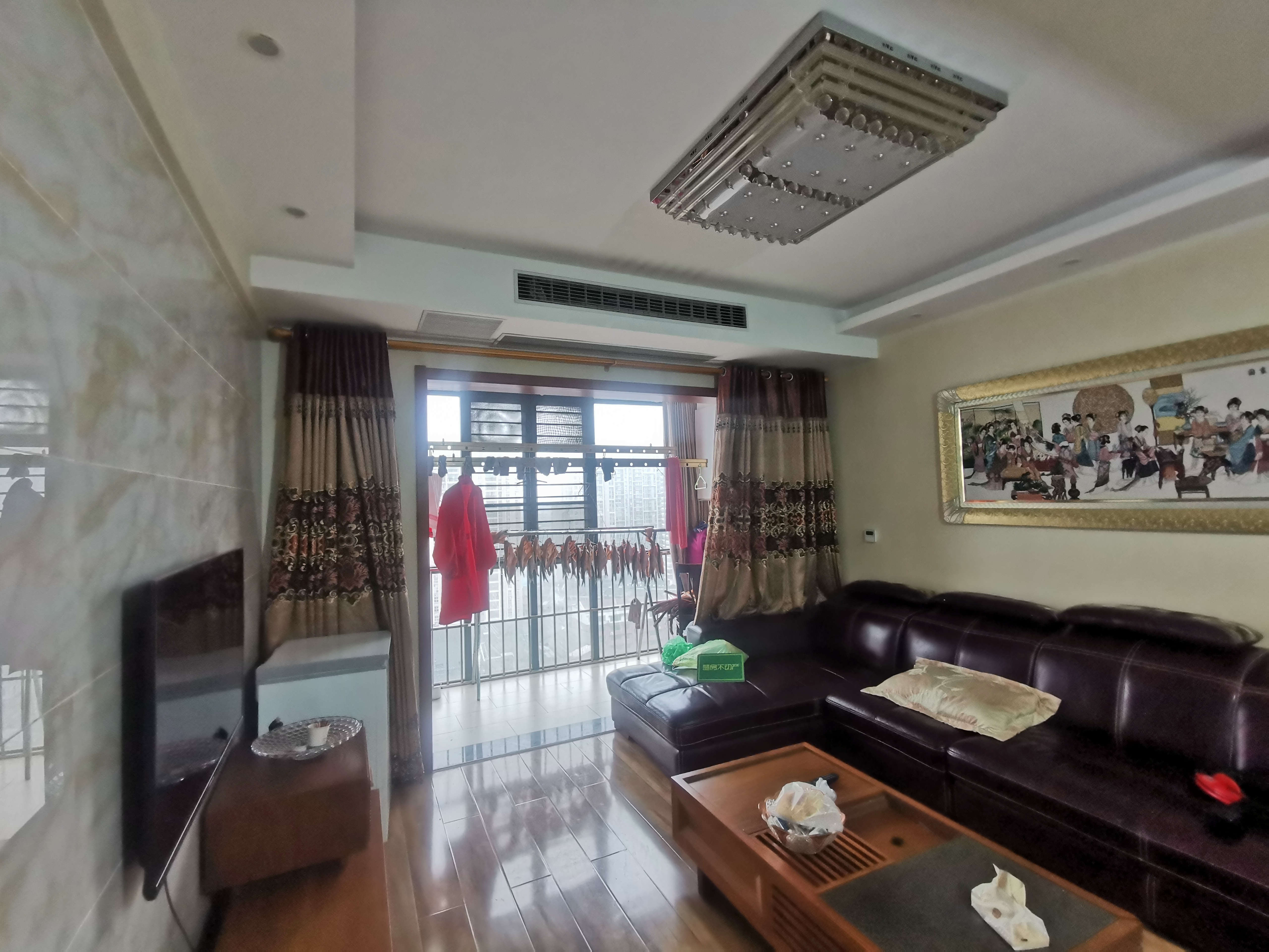 老城区三医院旁紫晶上城 精装修三房 南北通透采光好 满二可贷款