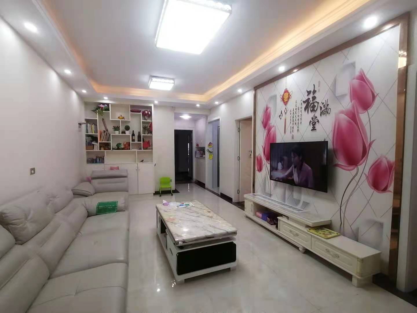 御台公馆 精装2房 无遮挡 9层新 采光好 读沔小 小区物业好