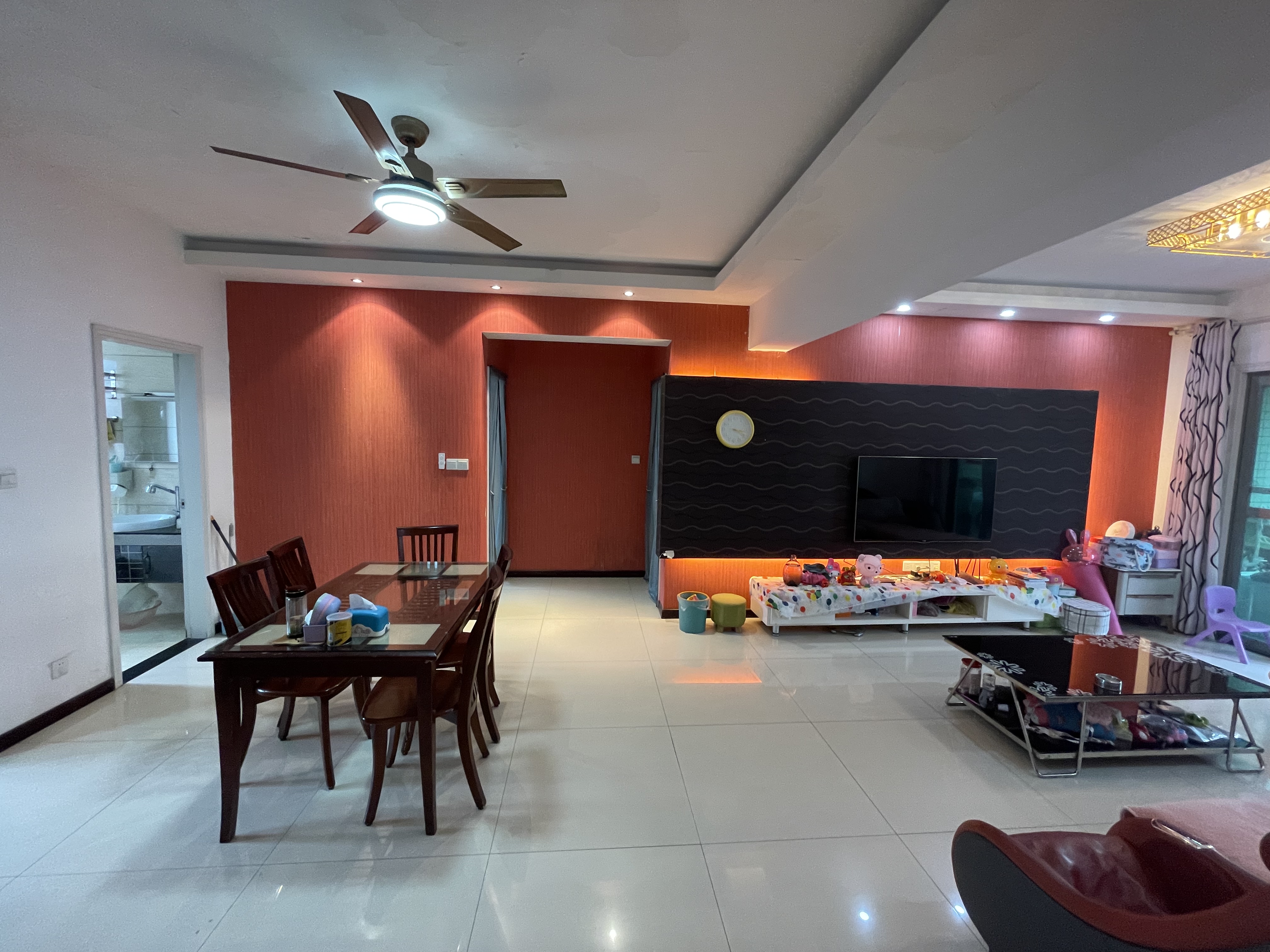 锦绣龙城电梯房带露台装修房子毛坯价城东刘潭公园