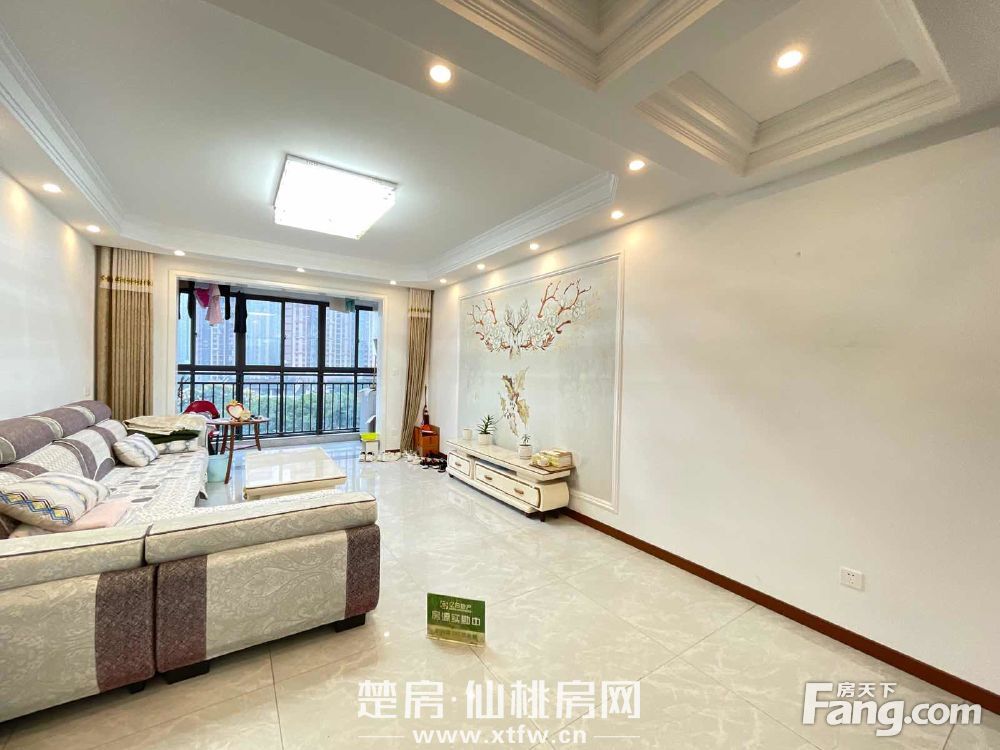 沔阳公馆平层大户型 步梯 南北通透双阳台 边户无遮挡 家电全送