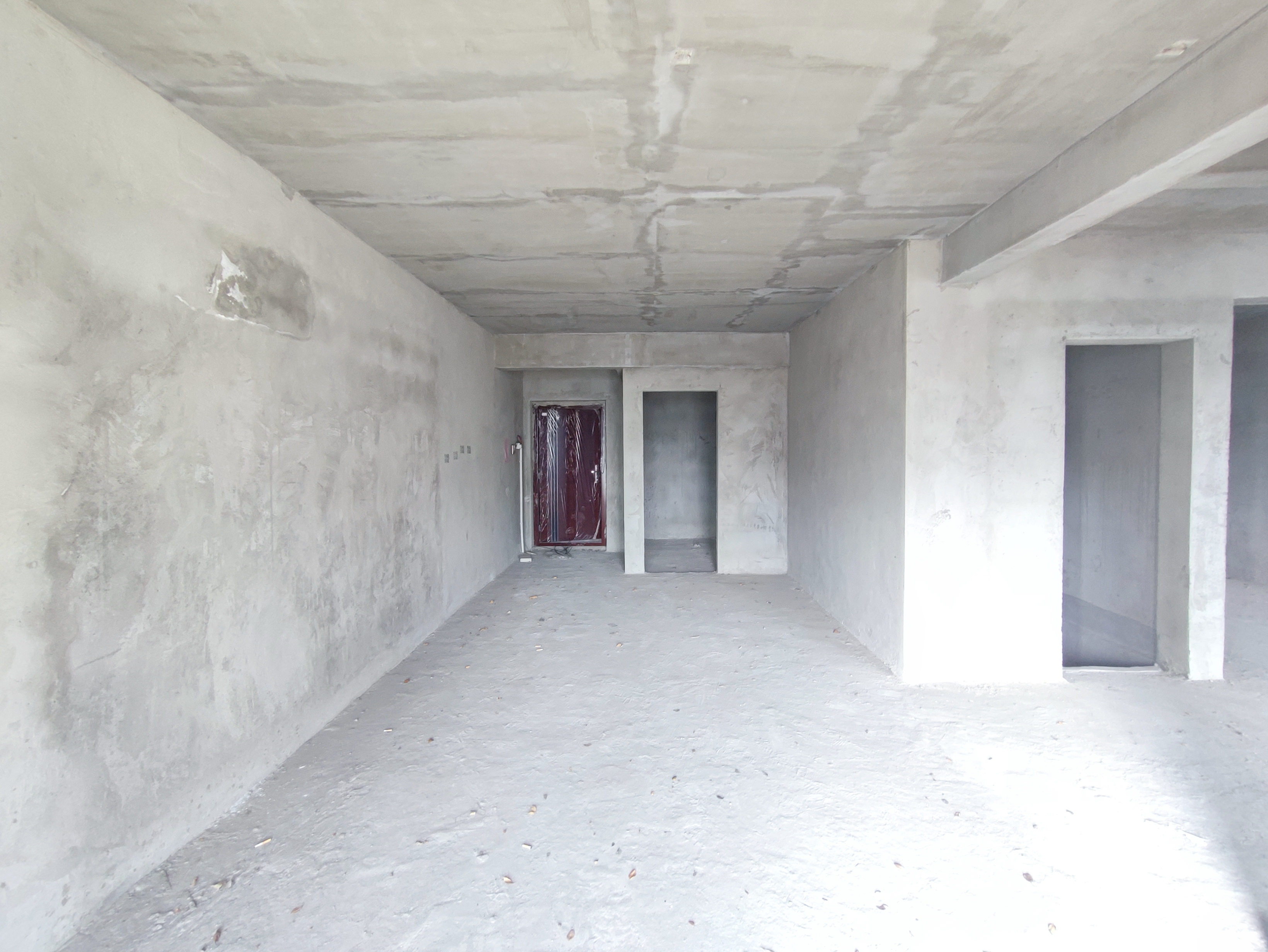 沔阳公馆毛坯三房三开间朝南户型方正采光好