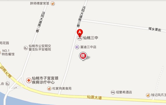 仙桃三中附近100米 可陪读可办公