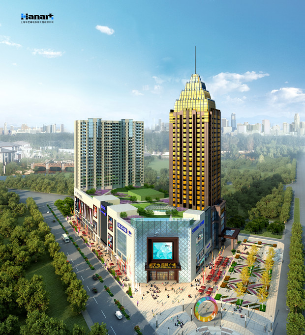 新天地国际广场5A级写字楼招租