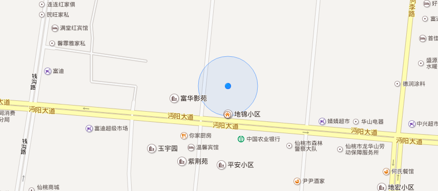 龙华山，地锦小区