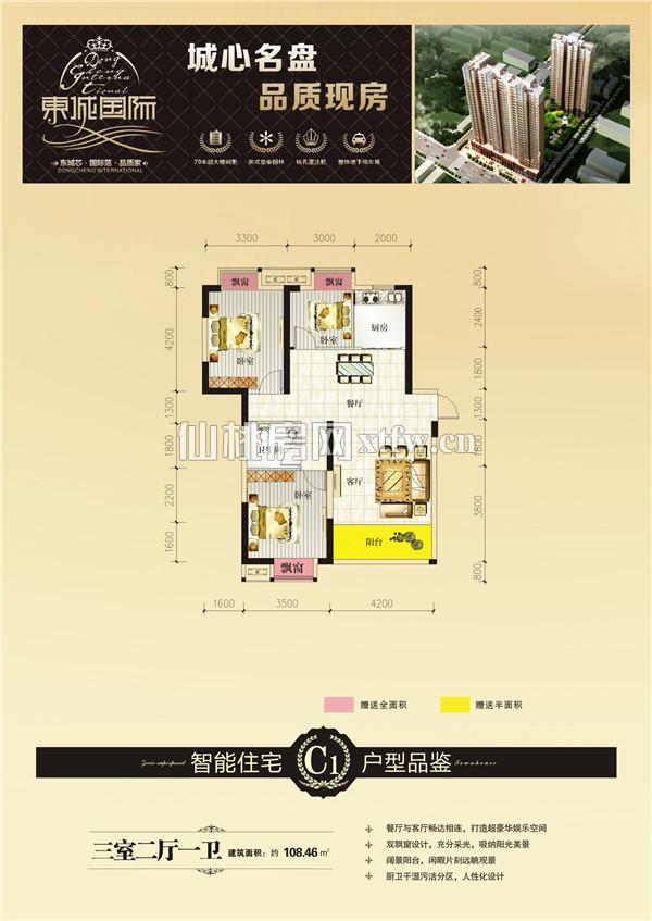 东城国际C1户型