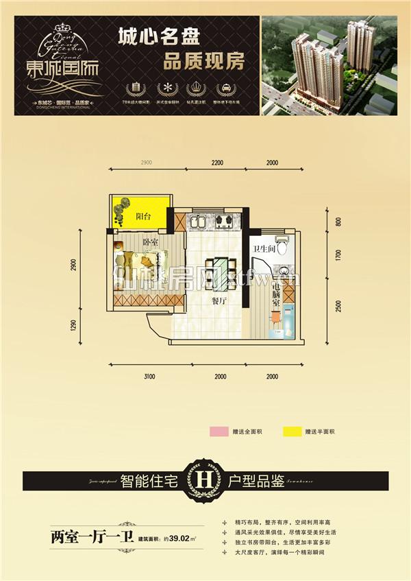 东城国际H户型