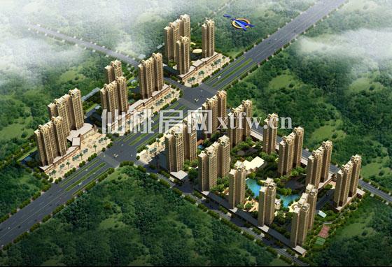 紫菘·紫润尚城项目效果图