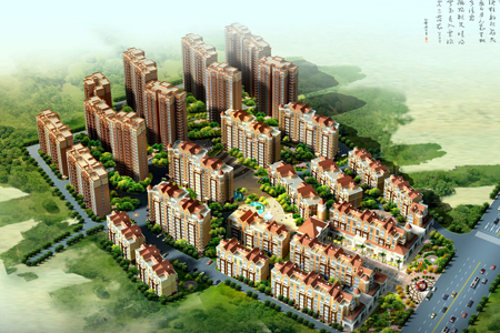 香岸华府效果图