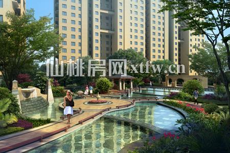 春天桃花源效果图