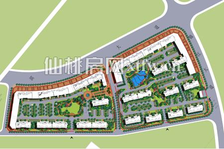 春天桃花源平面图