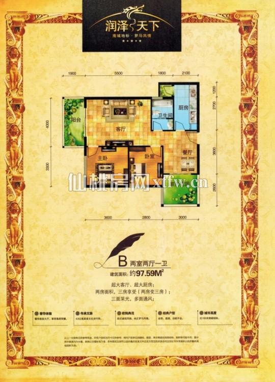 润泽天下B户型