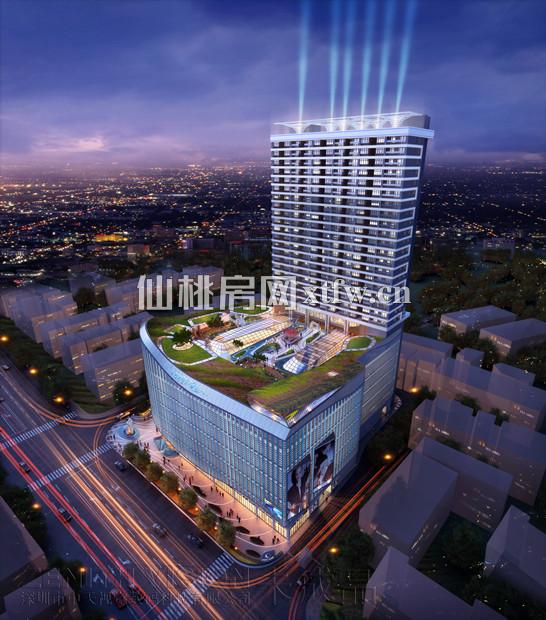 COCO天街外立面效果图