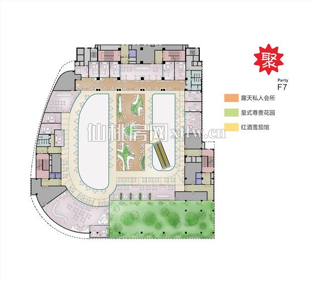 业态分布7F