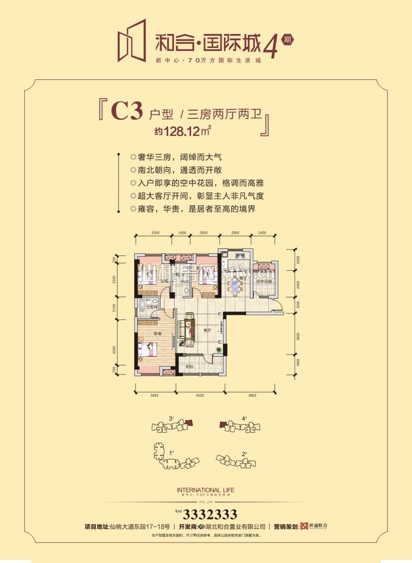 和合·国际城四期C3