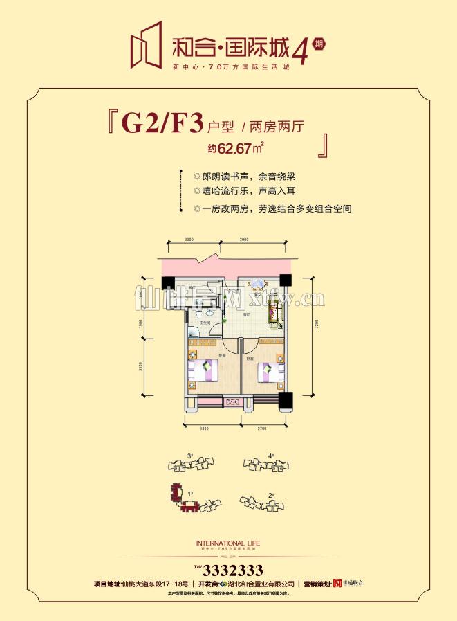 和合·国际城四期G2F3