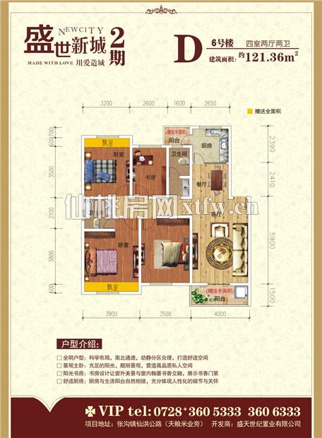 盛世新城2期D户型