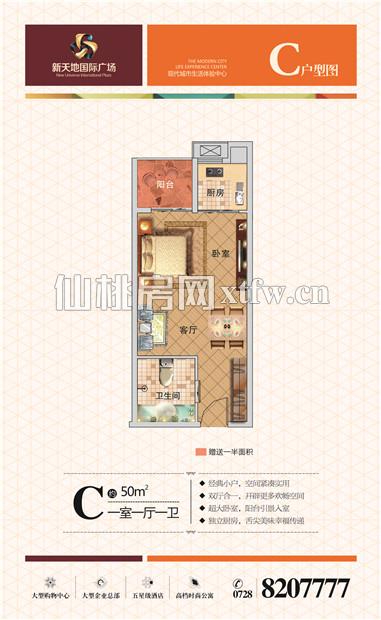 新天地国际广场C户型