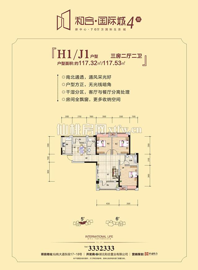 和合·国际城四期H1/J1