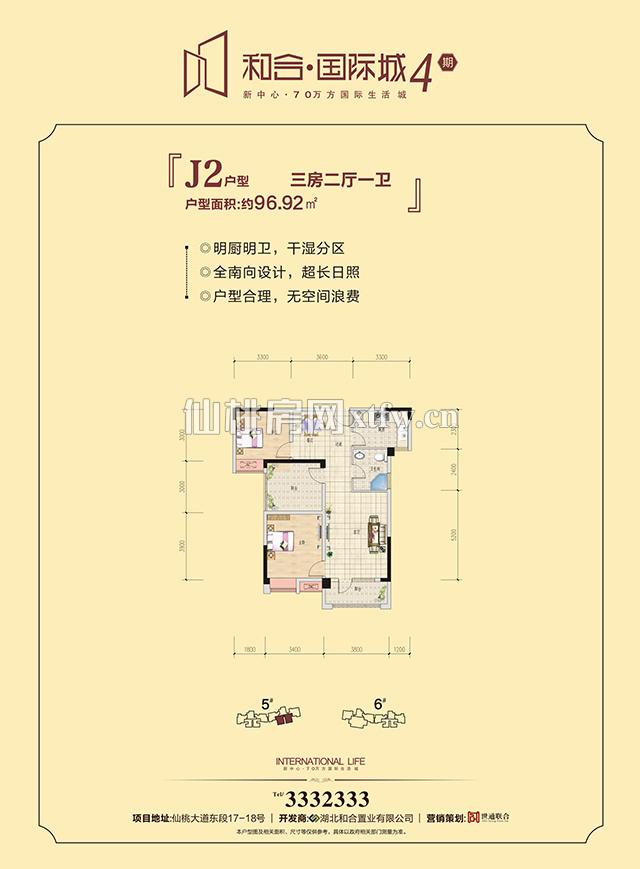 和合·国际城四期J2