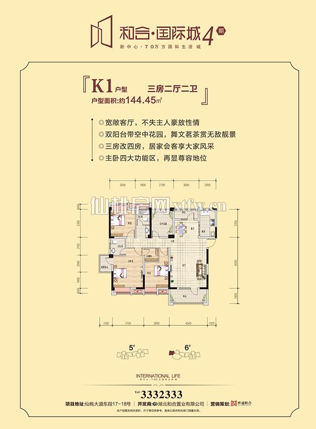 和合·国际城四期K1